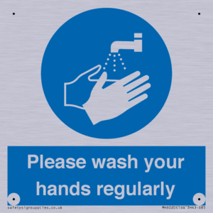 Please wash your hands regularly